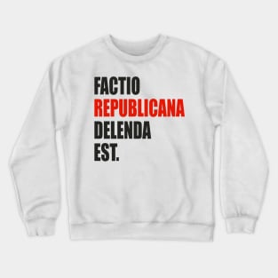 Anti-Republican Crewneck Sweatshirt
